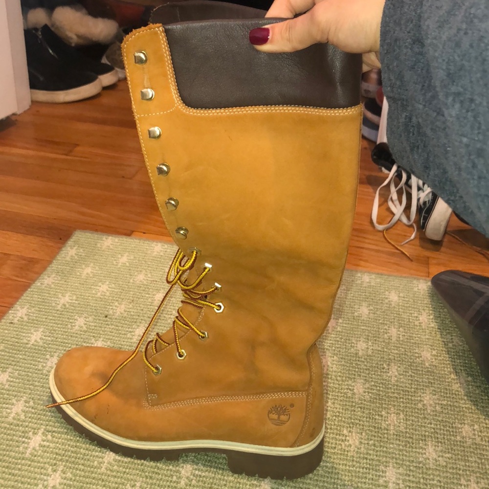 Timberland lace up boots